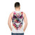 Colorful Owl Unisex Tank Top - men back