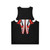 Vintage Chicago Bulls Unisex Tank Top - Back
