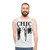 Retro disco band unisex tank top - men