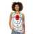 Bullseye target unisex fitness tank top - women