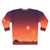 Tatooine Star Wars Sweatshirt with Dual Suns Gradient Design - Back