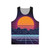 Outrun Sunset Unisex Tank Top