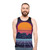 Outrun Sunset Unisex Tank Top - men
