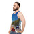 Retro gaming pixel art unisex tank top - men side