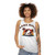 Retro unisex tank top with pop culture, movie, and video game graphics - women