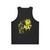 Retro acid house music party unisex tank top - Back