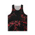 Cherry blossom sakura floral print tank top