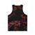 Cherry blossom sakura floral print tank top - Back