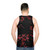 Cherry blossom sakura floral print tank top - men back