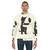 Cozy sweatshirt with colorful universal language design for animal lovers - men