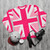 United Kingdom Union Jack Pink Sweatshirt - flat lay