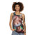 Anime-inspired kitsune design unisex tank top - women