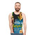 Unisex tank top with vintage "Out of the Past" movie poster design - men