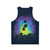 Vintage Alien Master Unisex Tank Top - Back