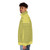 Puffer jacket with the entire Bee Movie script printed on it, featuring a focus on the Bee Movie title. - men side left