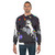 Cosmic Unicorn Riding Narwhal in Space Sweatshirt - men