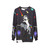 Cosmic Unicorn Riding Narwhal in Space Sweatshirt - hanging