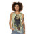 Unisex tank top with image of Virgin Mary and angels - women