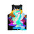 Synthwave Princess Celestia Unisex Tank Top - Back