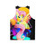 Synthwave Fluttershy Unisex Tank Top - Back