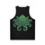 Unisex Hoptopus Tank Top with Octopus and Hops Design - Back