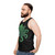 Unisex Hoptopus Tank Top with Octopus and Hops Design - men side