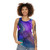 Colorful abstract art unisex tank top - women