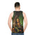 Unisex tank top with charging and nature-inspired design - men back