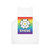 Colorful rainbow unisex tank top - Back