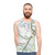 Sydney City Rail Map Square Unisex Tank Top - men