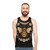 Honey Moon Unisex Tank Top with Floral and Bee Design - men