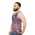 Chaos Unisex Sci-Fi Spaceman Tank Top - men side