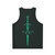 Assassins Creed medieval knight sword unisex tank top - Back