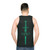 Assassins Creed medieval knight sword unisex tank top - men back