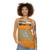 Orange amplifier unisex tank top - women