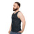 Minimalist Swallow Bird Unisex Tank Top - men side
