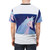 Whimsical illustration of the iconic unicorn from the classic fantasy film "The Last Unicorn" on a high-quality t-shirt. - men back