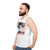 Unisex pop music tank top - men side