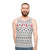 Unisex Holiday Sweater Pattern Tank Top - men