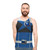 Ookamiblue Unisex Superhero Space Wolf Tank Top - men