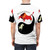 Origami Unicorn Yin Yang Design T-shirt Inspired by The Last Unicorn - men back