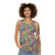 Hobbies unisex tank top with colorful abstract animal graphic - women