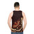 Cecropia Moth Unisex Tank Top - men back