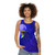 Coastal surf graphic unisex tank top - women