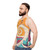 Surf Before Christmas Unisex Tank Top with Tim Burton's Nightmare Before Christmas Design - men side
