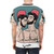 Colorful illustration of young men on a t-shirt design celebrating gay Arab culture - men back