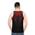 Superhero Webbed Unisex Tank Top - men back