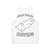 White cat napping unisex tank top - Back