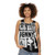 Unisex comic book art superhero tank top - women