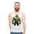 Powerful superhero unisex tank top - men